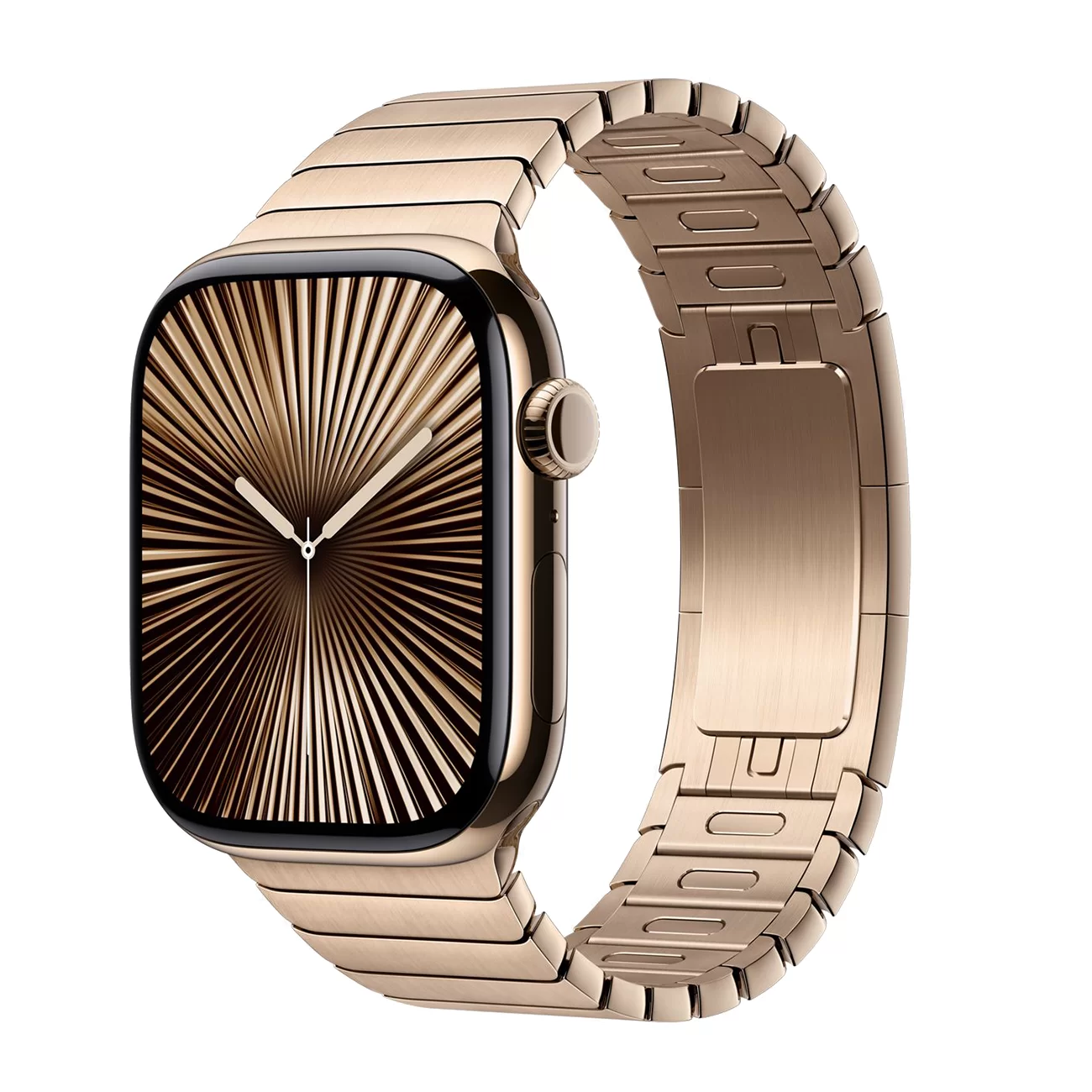 Умные часы Apple Watch Series 10 Titanium Gold 42мм, (GPS + Cellular)