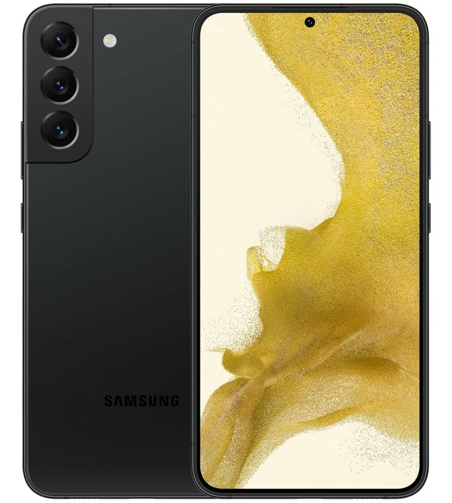 Смартфон Samsung Galaxy S22 Exynos 8/128 ГБ, черный фантом (SM-S901B)