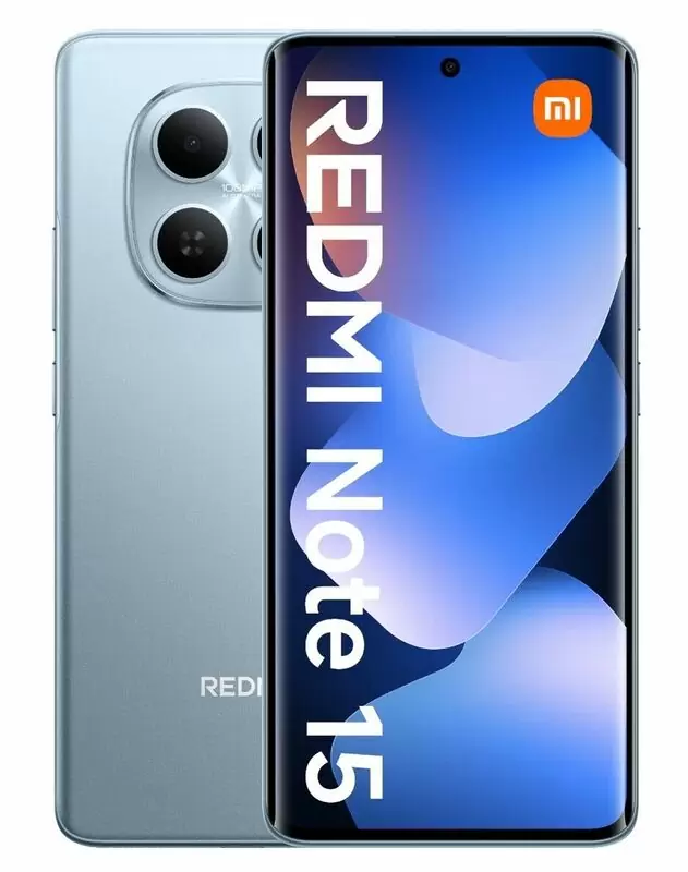 Смартфон Xiaomi Redmi Note 15 4G, 6/128 ГБ, Glacier Blue (голубой лед) Смартфон Xiaomi Redmi Note 15 4G, 6/128 ГБ, Glacier Blue (голубой лед)