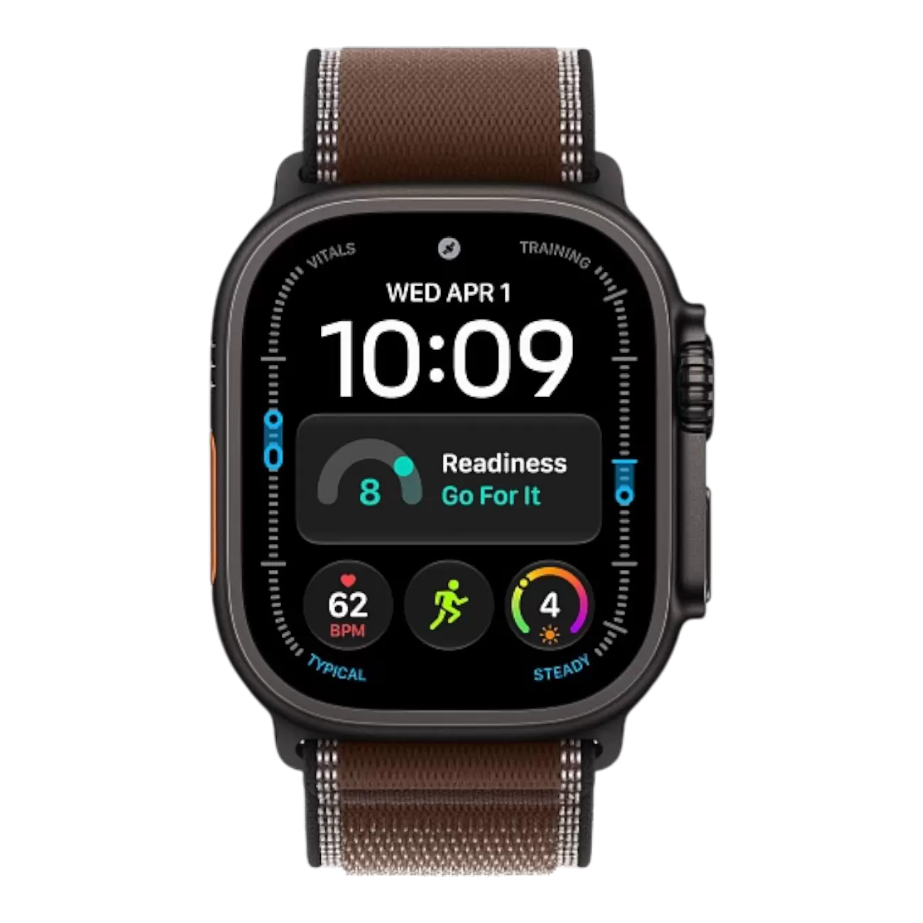 Умные часы Apple Watch Ultra 4 2026 Black Titanium, 49мм, Trail Loop