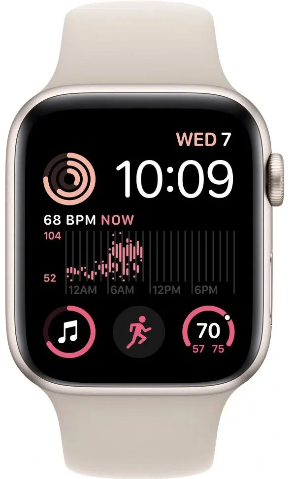 Умные часы Apple Watch SE 2, 40 мм, Сияющая звезда Умные часы Apple Watch SE 2, 40 мм, Сияющая звезда