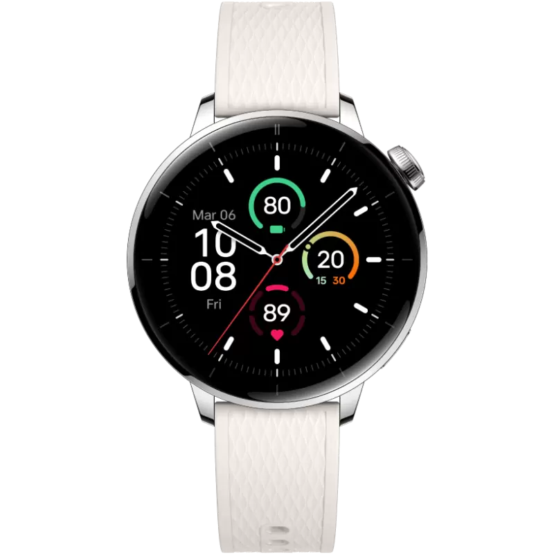 Смарт-часы OnePlus Watch 3, 43 мм, Silver Steel (серебристая сталь)