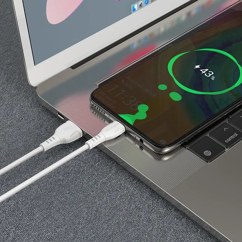Кабель USB-A — USB-C, 2 м (Borofone) Кабель USB-A — USB-C, 2 м (Borofone)