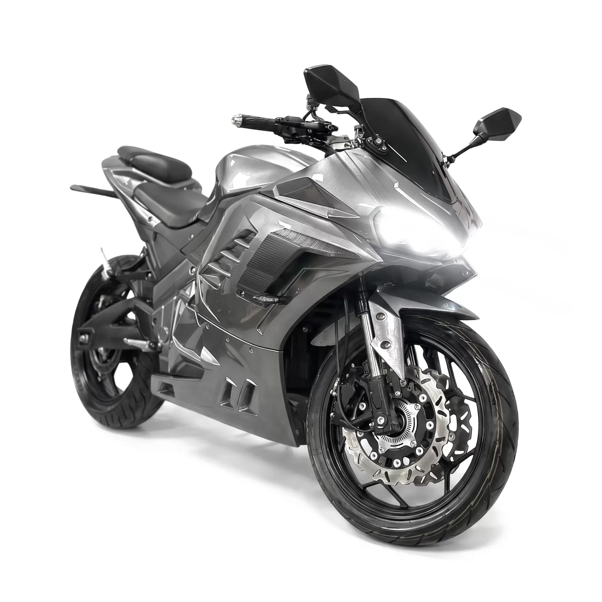 Электромотоцикл Ducati Panigale 2026, Серебристый, 8 кВт, аккумулятор 120 А·ч Электромотоцикл Ducati Panigale 2026, Серебристый, 8 кВт, аккумулятор 120 А·ч