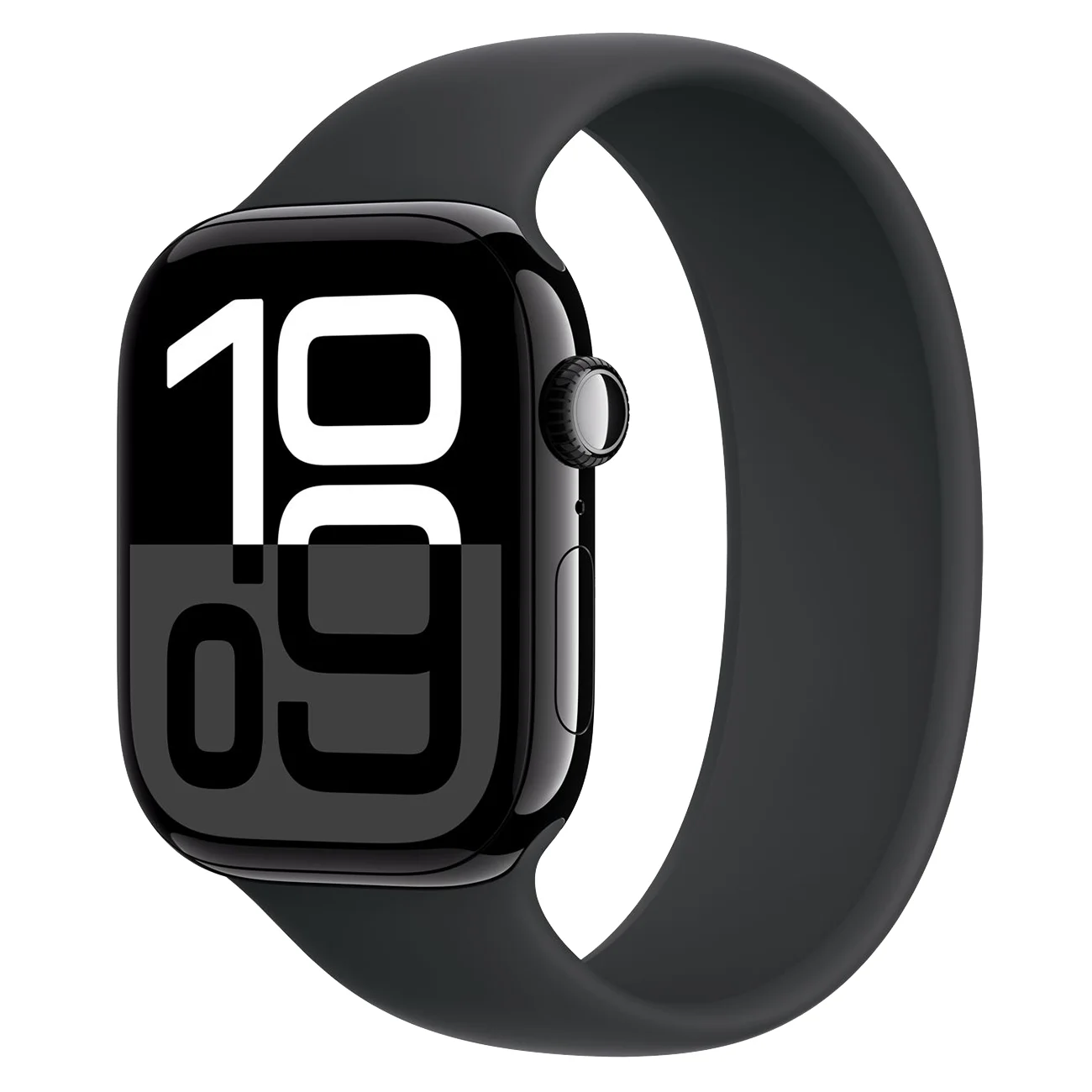 Умные часы Apple Watch Series 10 Aluminum Jet Black, 42мм, (GPS + Cellular)