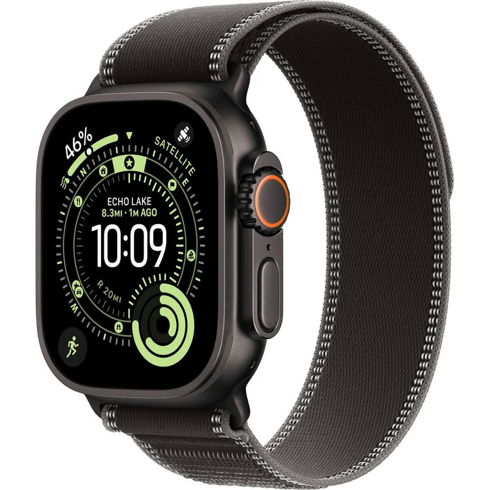 Смарт-часы Apple Watch Ultra 3, 49 мм, ремешок Trail Loop, Натуральный титан / Natural Titanium Смарт-часы Apple Watch Ultra 3, 49 мм, ремешок Trail Loop, Натуральный титан / Natural Titanium