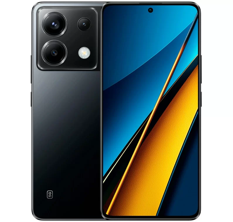 Смартфон Xiaomi POCO X6, 12/256 ГБ, чёрный