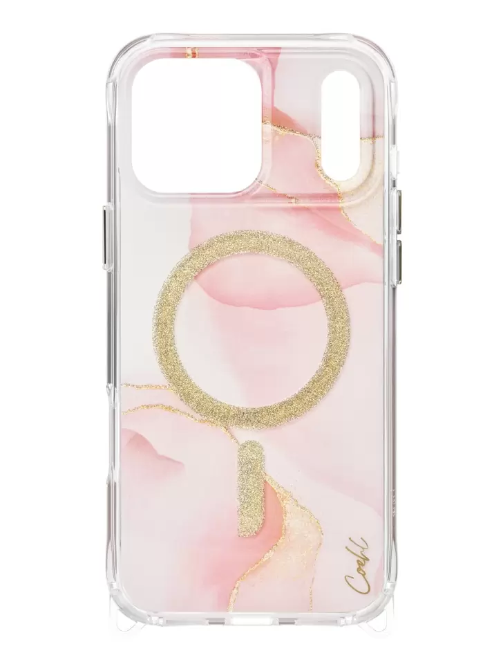 Чехол Uniq COEHL IML Aeris для Apple iPhone 17, Soft Pink (нежно-розовый), MagSafe Чехол Uniq COEHL IML Aeris для Apple iPhone 17, Soft Pink (нежно-розовый), MagSafe