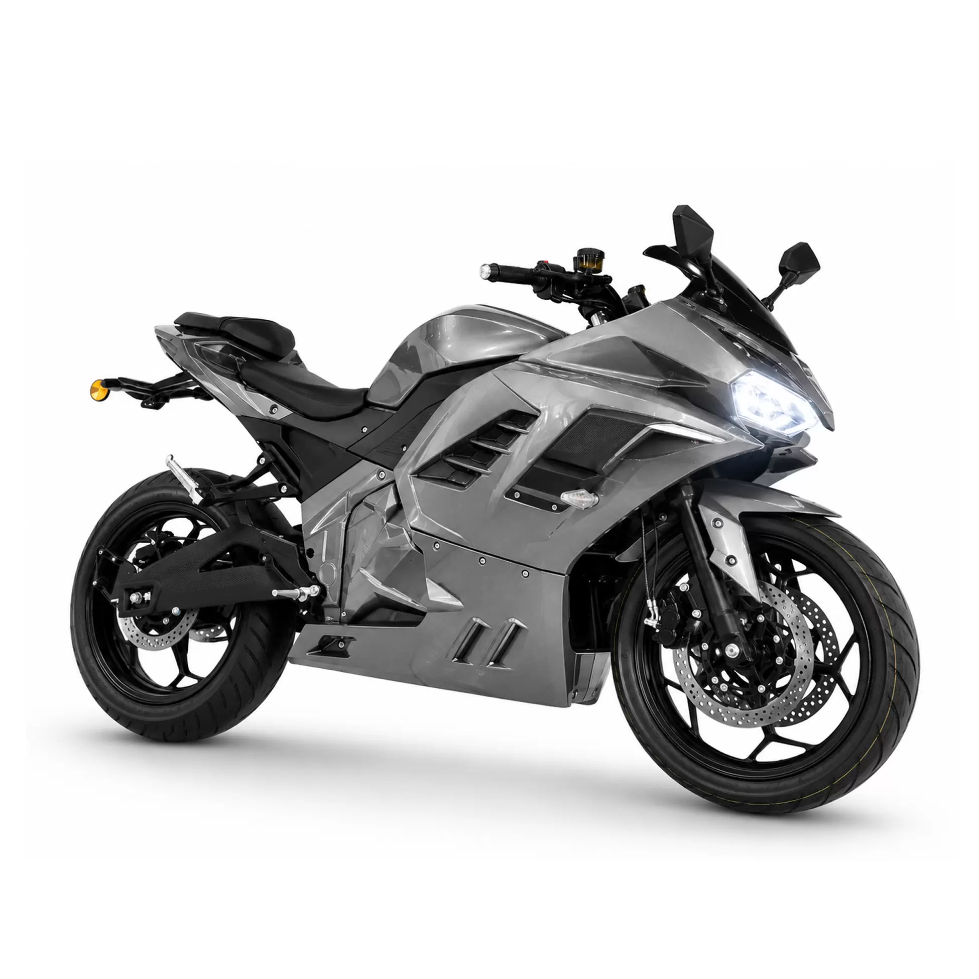 Электромотоцикл Ducati Panigale 2026, Серебристый, 8 кВт, аккумулятор 120 А·ч Электромотоцикл Ducati Panigale 2026, Серебристый, 8 кВт, аккумулятор 120 А·ч