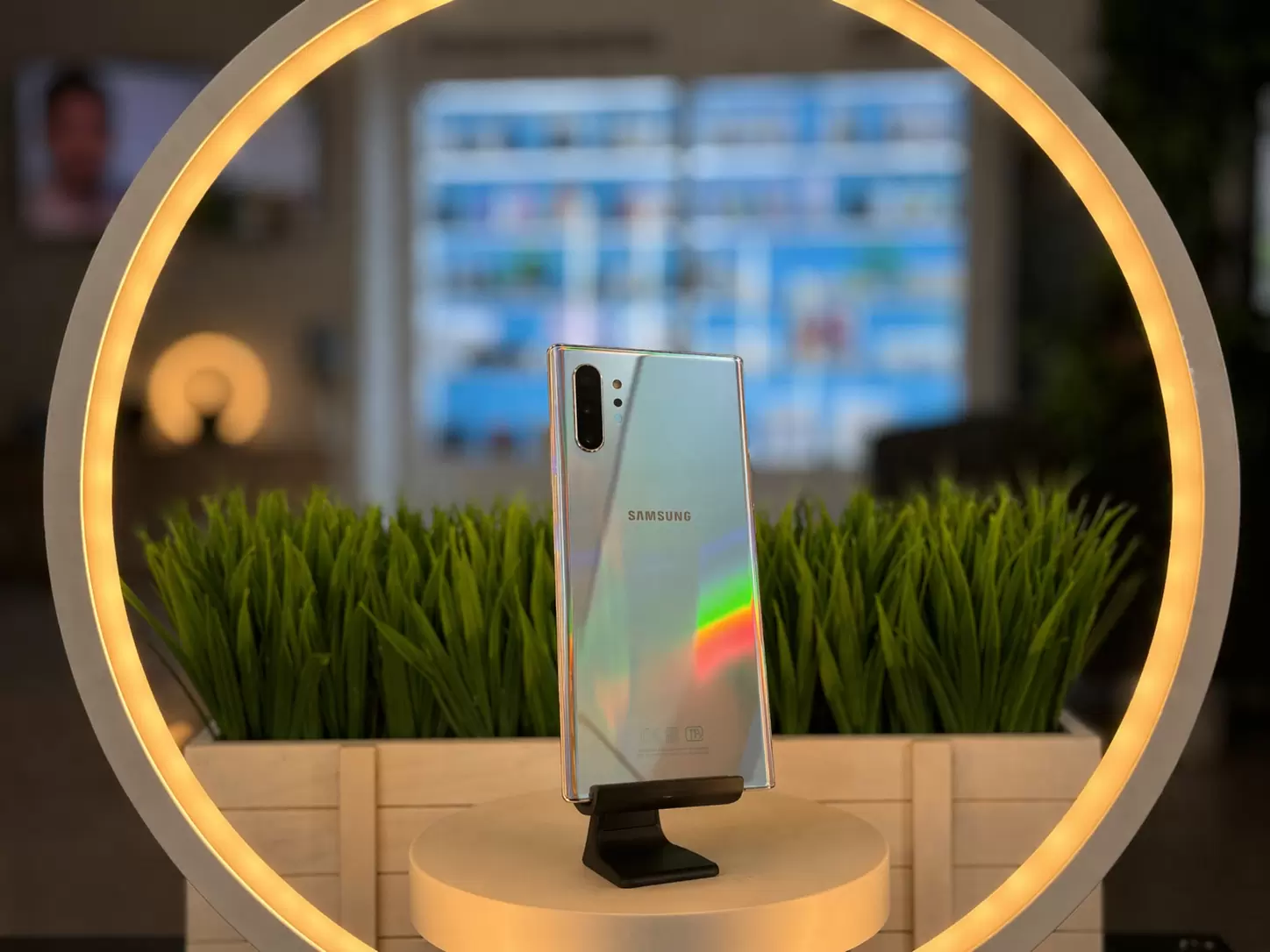 Смартфон Samsung Galaxy Note 10 Plus, 12/256 ГБ, Голубой 7423*