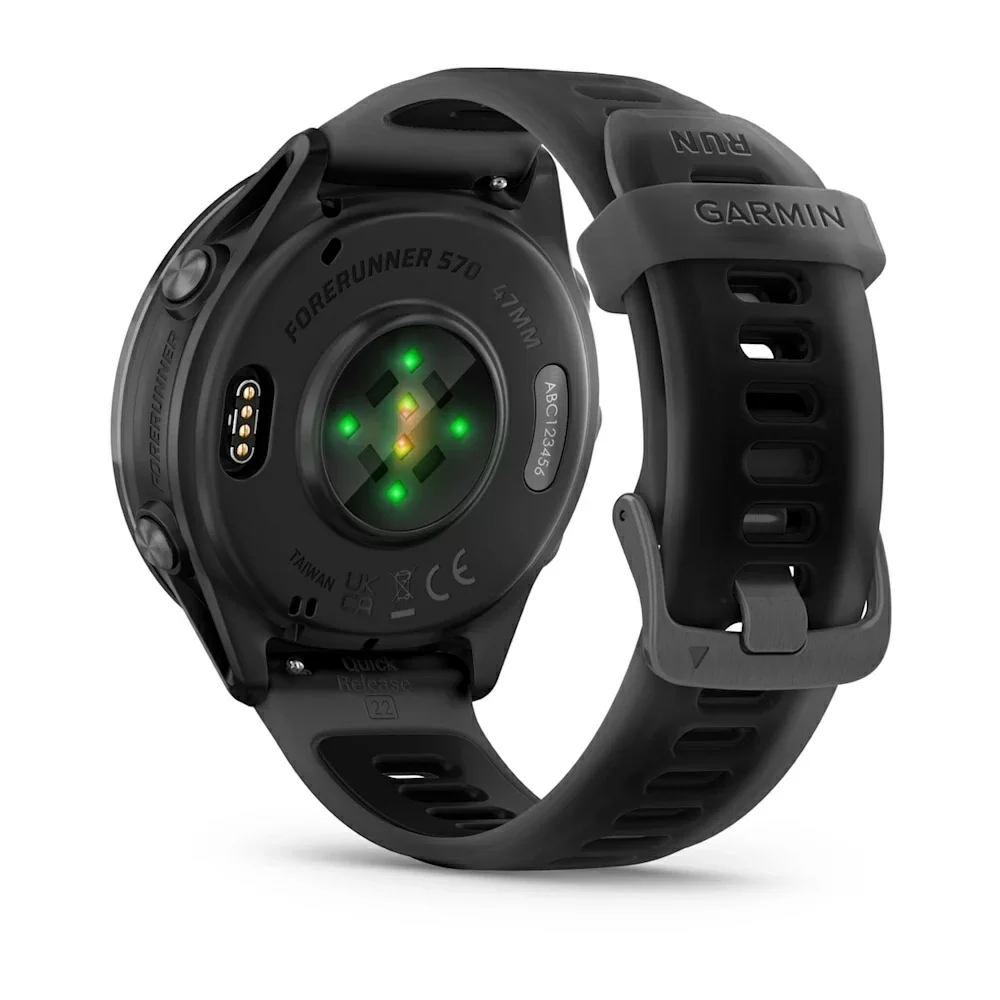 Спортивные часы Garmin Forerunner 570, 42 мм, Slate Gray Aluminum Translucent Black / Black / Translucent Indigo (Черный) Спортивные часы Garmin Forerunner 570, 42 мм, Slate Gray Aluminum Translucent Black / Black / Translucent Indigo (Черный)