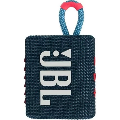 Портативная акустика JBL Go 3, сине-розовый Портативная акустика JBL Go 3, сине-розовый