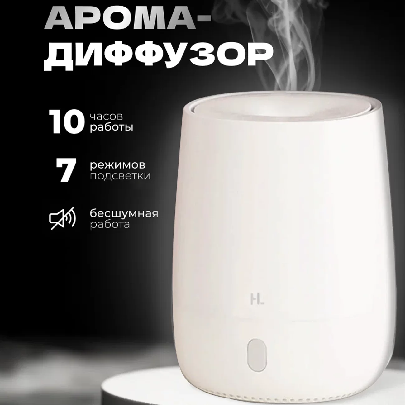 Ароматизатор воздуха Xiaomi HL Aroma Diffuser EOD01 White CN Ароматизатор воздуха Xiaomi HL Aroma Diffuser EOD01 White CN