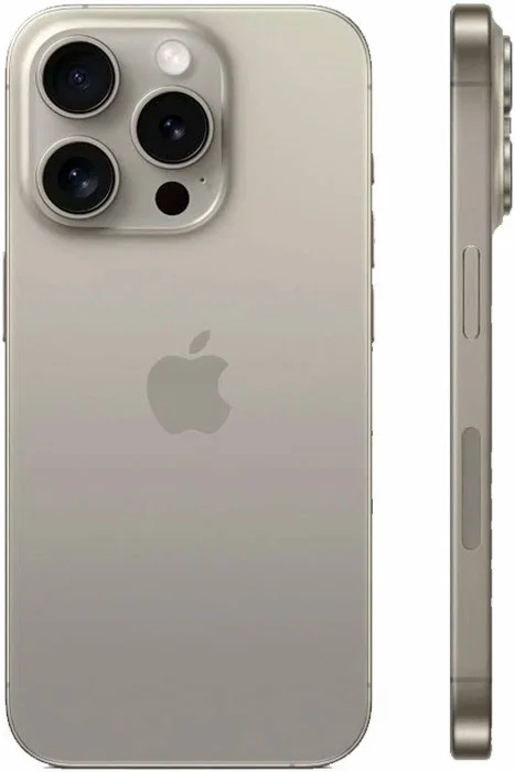 Смартфон Apple iPhone 15 Pro, Dual: nano SIM + eSIM, 1 ТБ, Титан