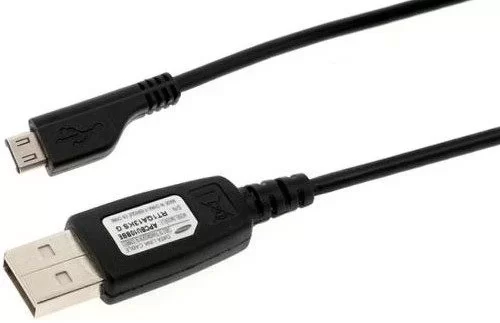 Кабель USB-A — microUSB, 1 м (Samsung) Кабель USB-A — microUSB, 1 м (Samsung)