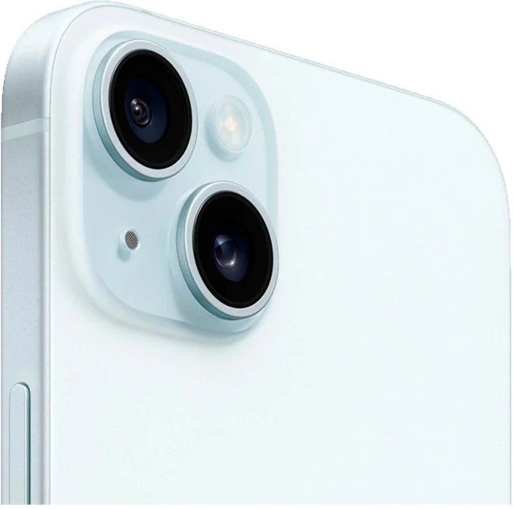 Смартфон Apple iPhone 15 Plus, Dual: nano SIM + eSIM, 256 ГБ, Голубой