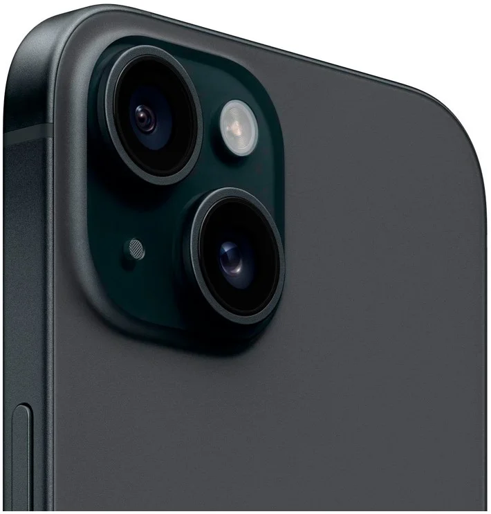 Смартфон Apple iPhone 15, Dual: nano SIM + eSIM, 128 ГБ, черный