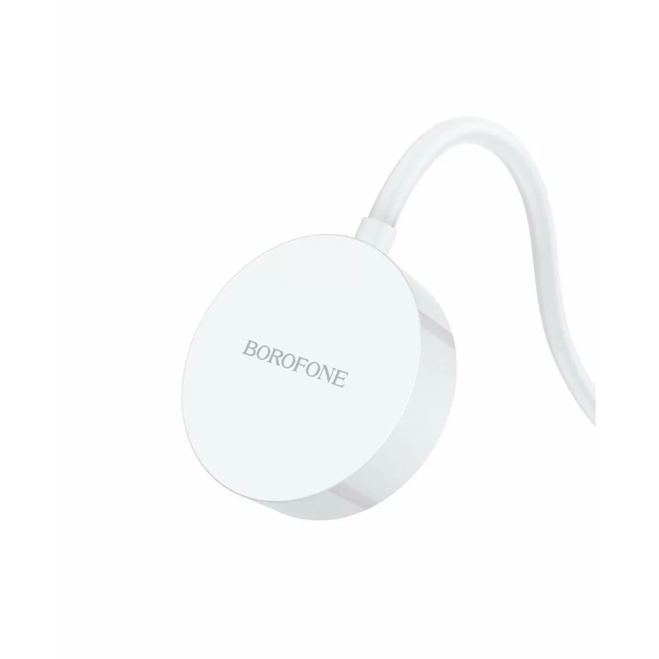Беспроводная зарядка Borofone BQ13 для Apple Watch, 1,2 м, белая