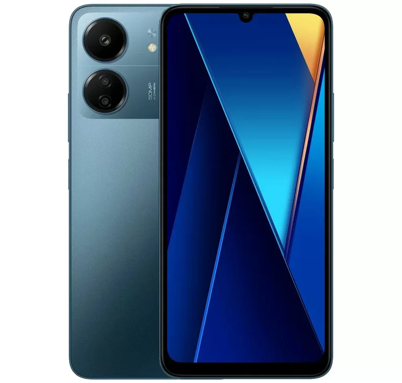 Смартфон Xiaomi POCO C65, 6/128 ГБ, синий