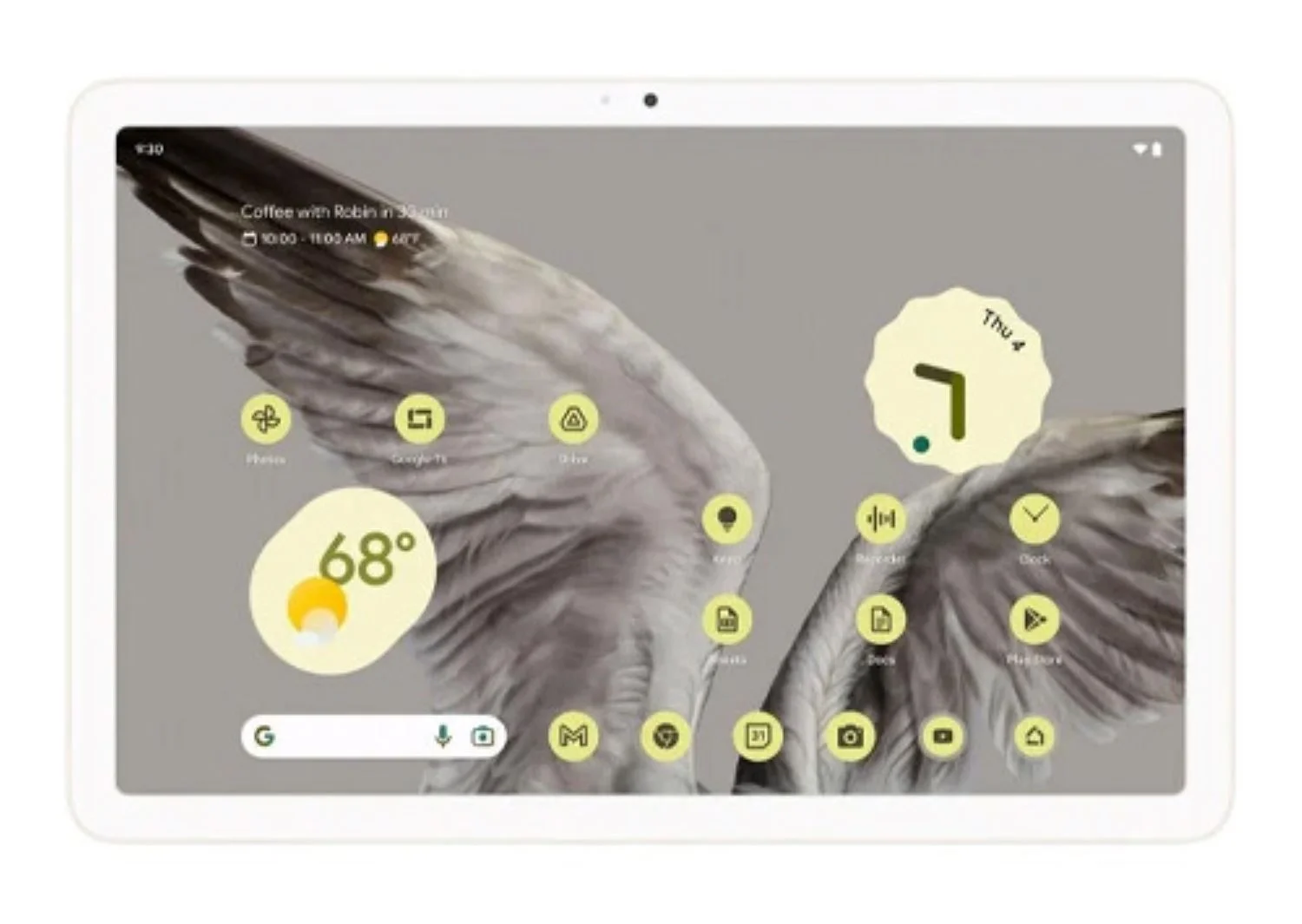 Планшет Google Pixel Tablet 8/256 ГБ, Porcelain