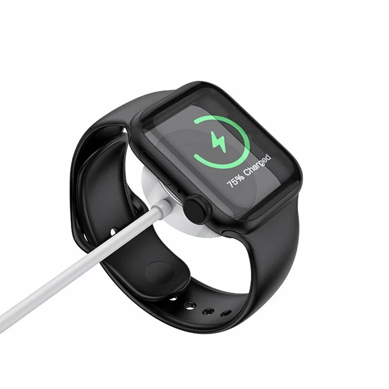 Беспроводная зарядка Borofone BQ13 для Apple Watch, 1,2 м, белая