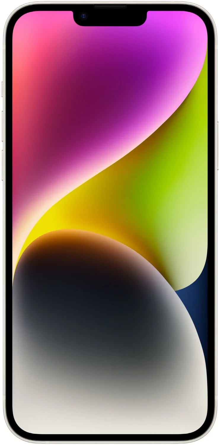 Смартфон Apple iPhone 14, Dual: nano SIM + eSIM, 128 ГБ, Сияющая звезда