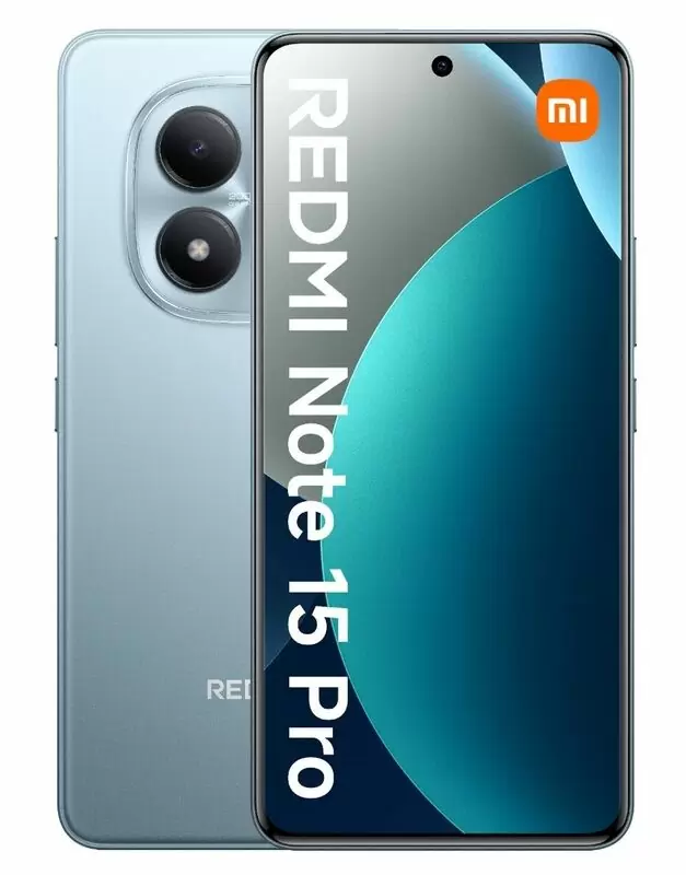 Смартфон Xiaomi Redmi Note 15 Pro 4G, 8/256 ГБ, Glacier Blue (голубой лёд) Смартфон Xiaomi Redmi Note 15 Pro 4G, 8/256 ГБ, Glacier Blue (голубой лёд)