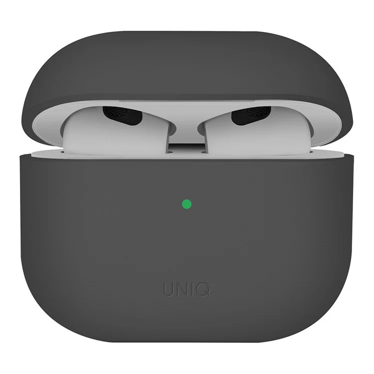 Чехол Uniq LINO Liquid Silicone для AirPods 4 Серый Чехол Uniq LINO Liquid Silicone для AirPods 4 Серый