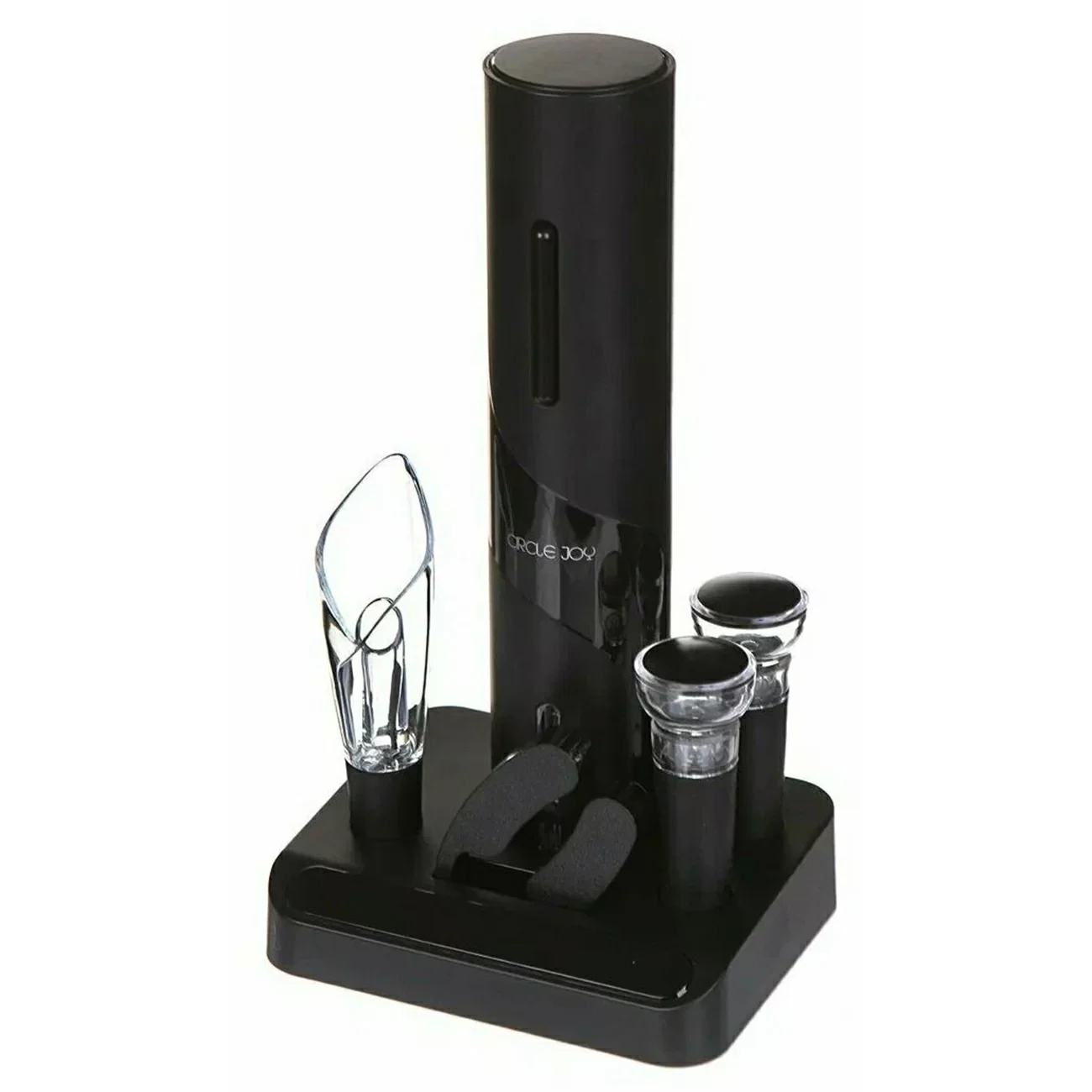 Электрический штопор плюс винный набор Circle Joy Darth Vader 5 in 1 с подставкой CJ-TZ08 (Black)