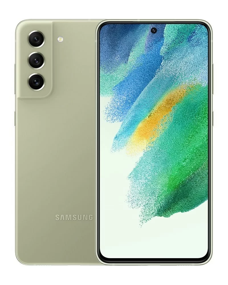 Смартфон Samsung Galaxy S21FE Snapdragon 8/256 ГБ, зеленый (S990b)