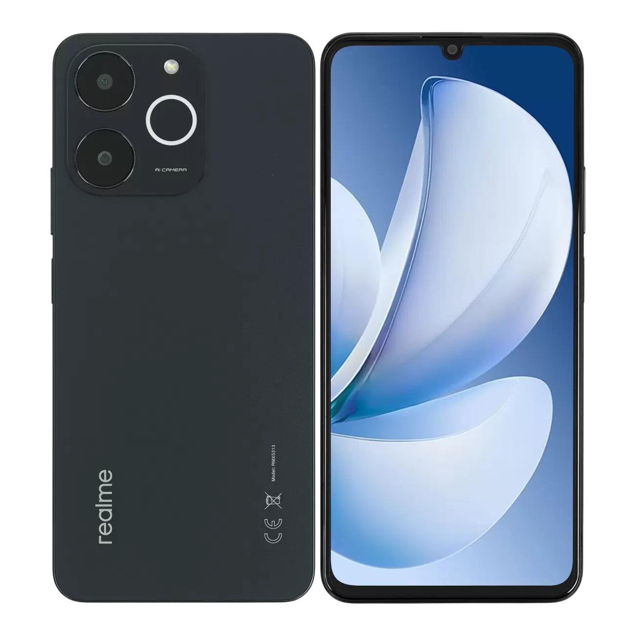 Смартфон Realme Note 70, 6/128 ГБ, Black (чёрный)