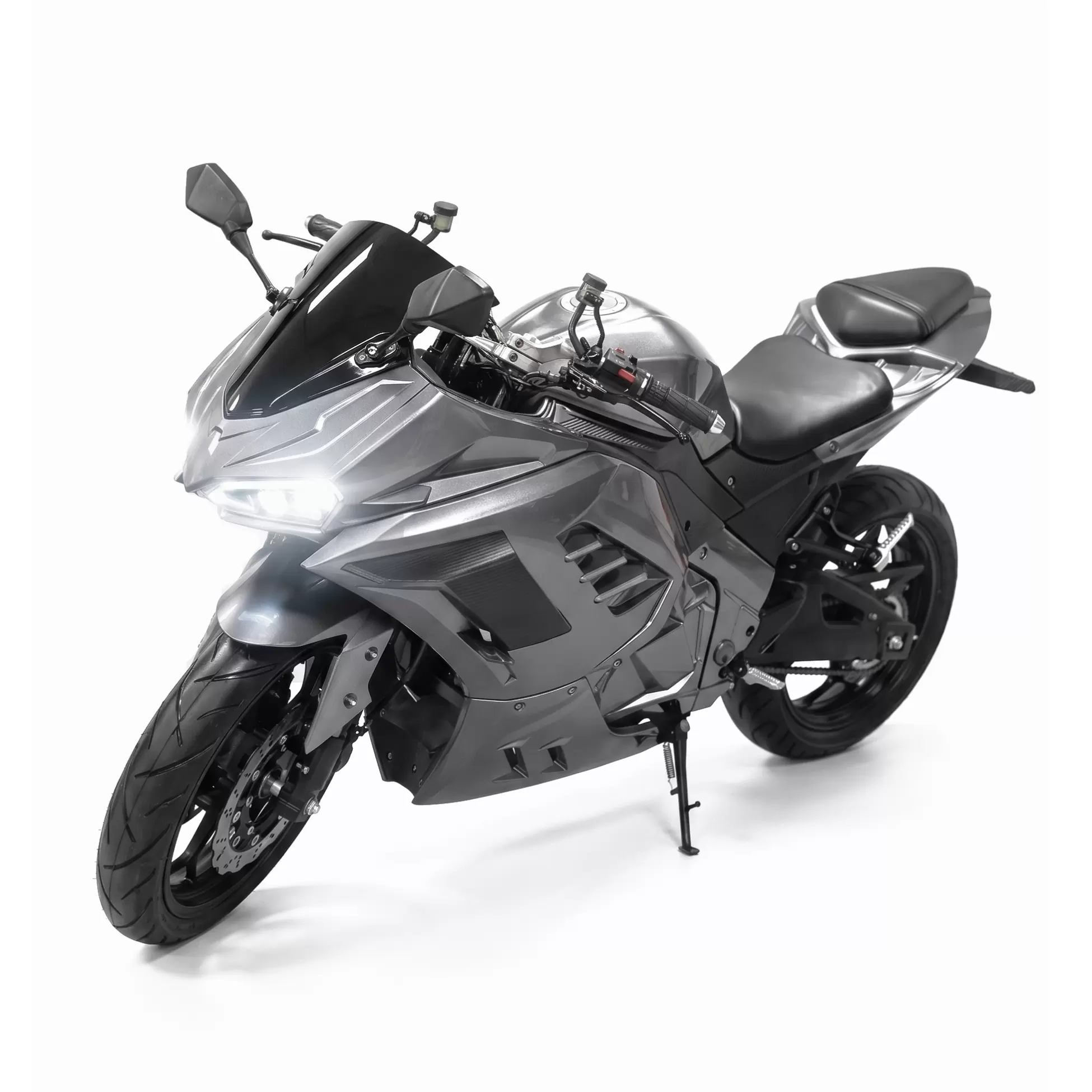 Электромотоцикл Ducati Panigale 2026, Серебристый, 8 кВт, аккумулятор 120 А·ч Электромотоцикл Ducati Panigale 2026, Серебристый, 8 кВт, аккумулятор 120 А·ч