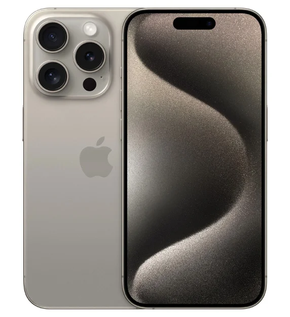 Смартфон Apple iPhone 15 Pro, Dual: nano SIM + eSIM, 1 ТБ, Титан