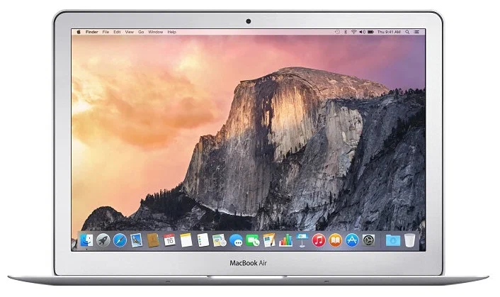 Ноутбук Apple MacBook Air 13 2017, i5, серебристый, 8/128 ГБ / 1WJ1WK*