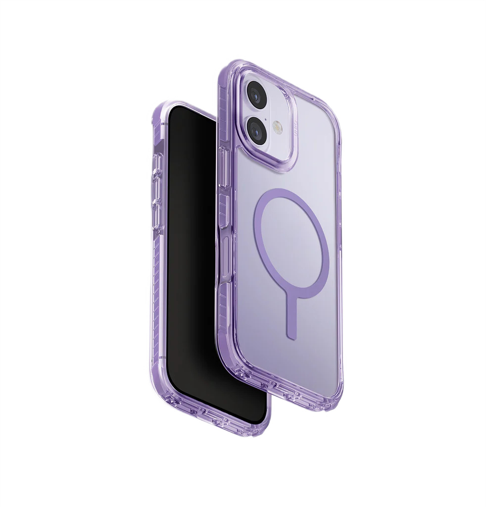 Чехол Uniq Combat для Apple iPhone 17, Pale Lilac (светло-сиреневый), MagSafe Чехол Uniq Combat для Apple iPhone 17, Pale Lilac (светло-сиреневый), MagSafe