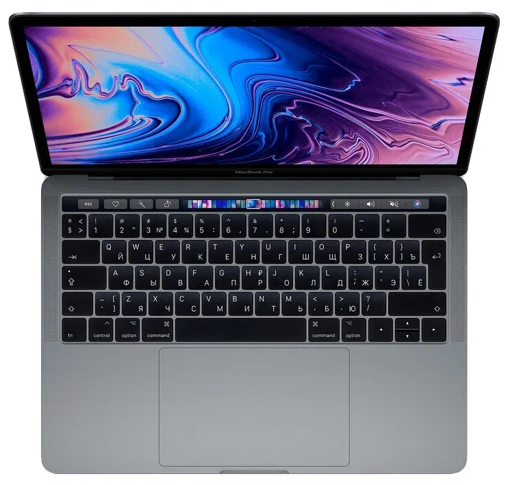 Ноутбук Apple Macbook Pro 15" 2017 (i7, RAM 16 ГБ, SSD 256 ГБ) Серый / HTD5*