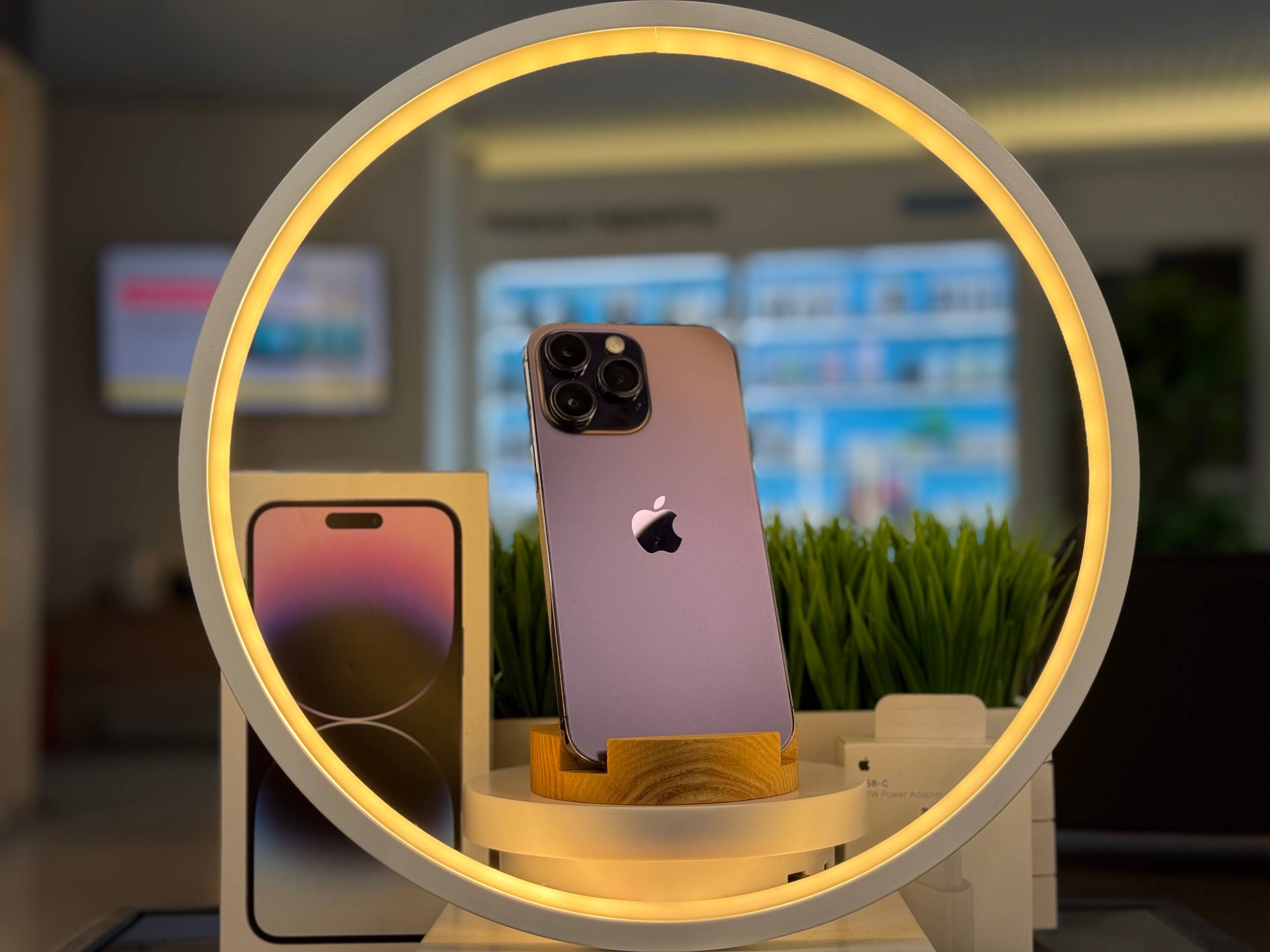 Смартфон Apple iPhone 14 Pro Max Dual eSIM, Темно-фиолетовый, 128 ГБ / 7253*