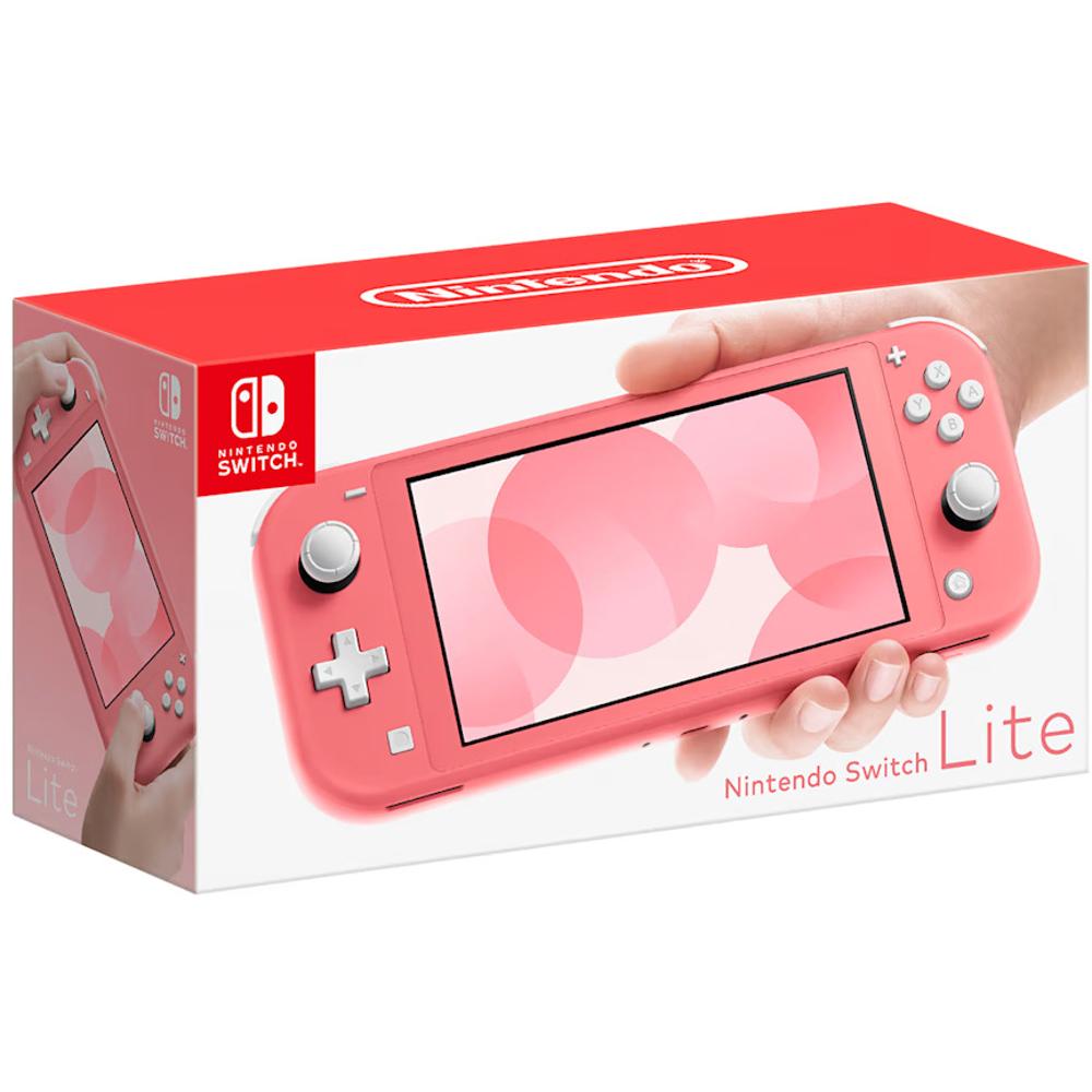 Портативная игровая консоль Nintendo Switch Lite, кораловый