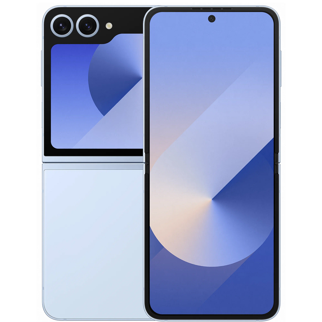 Смартфон Samsung Galaxy Z Flip6 12/256 ГБ, Dual: nano SIM + eSIM, голубой