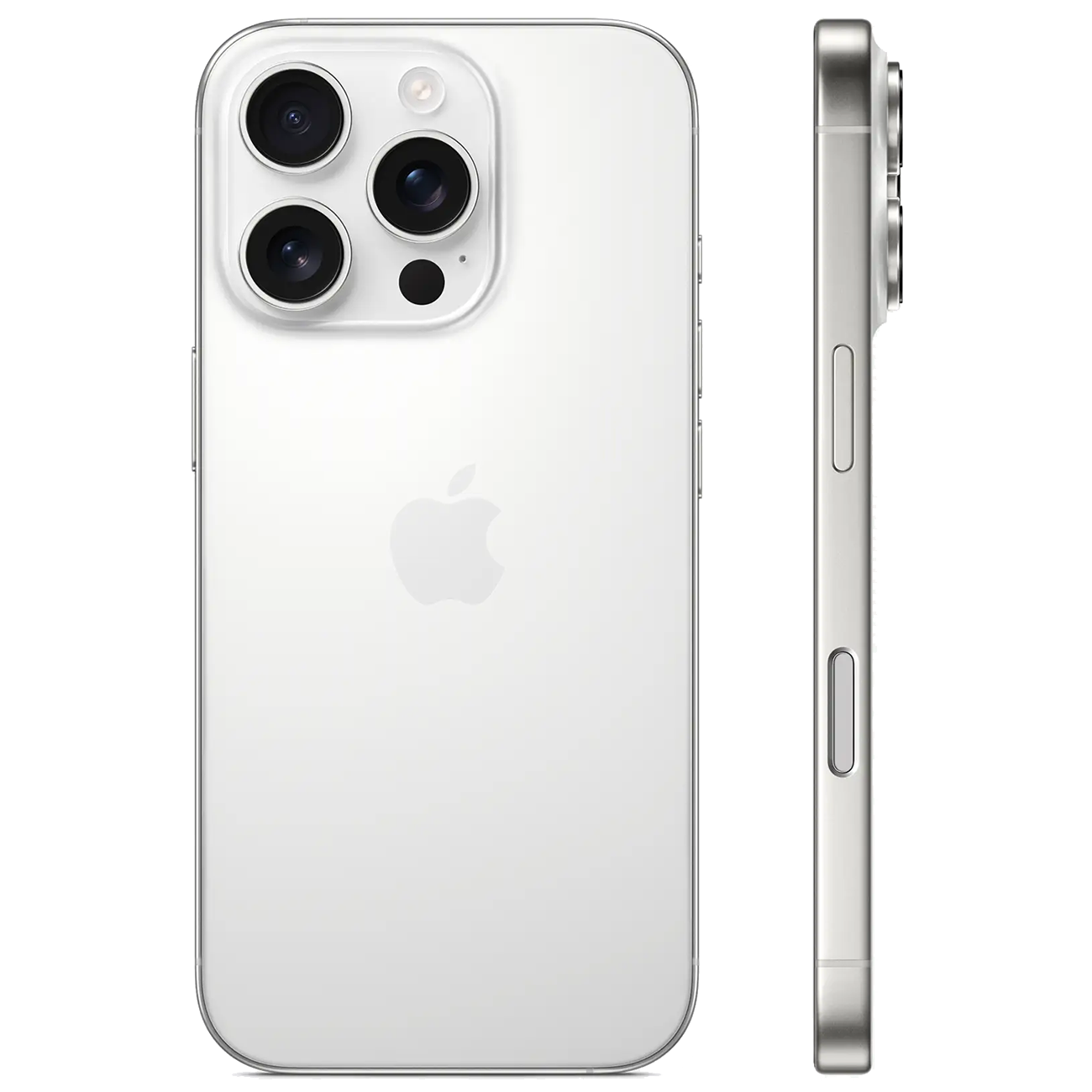 Смартфон iPhone 16 Pro 1 ТБ White Titanium, Белый Титан, Dual: nano SIM