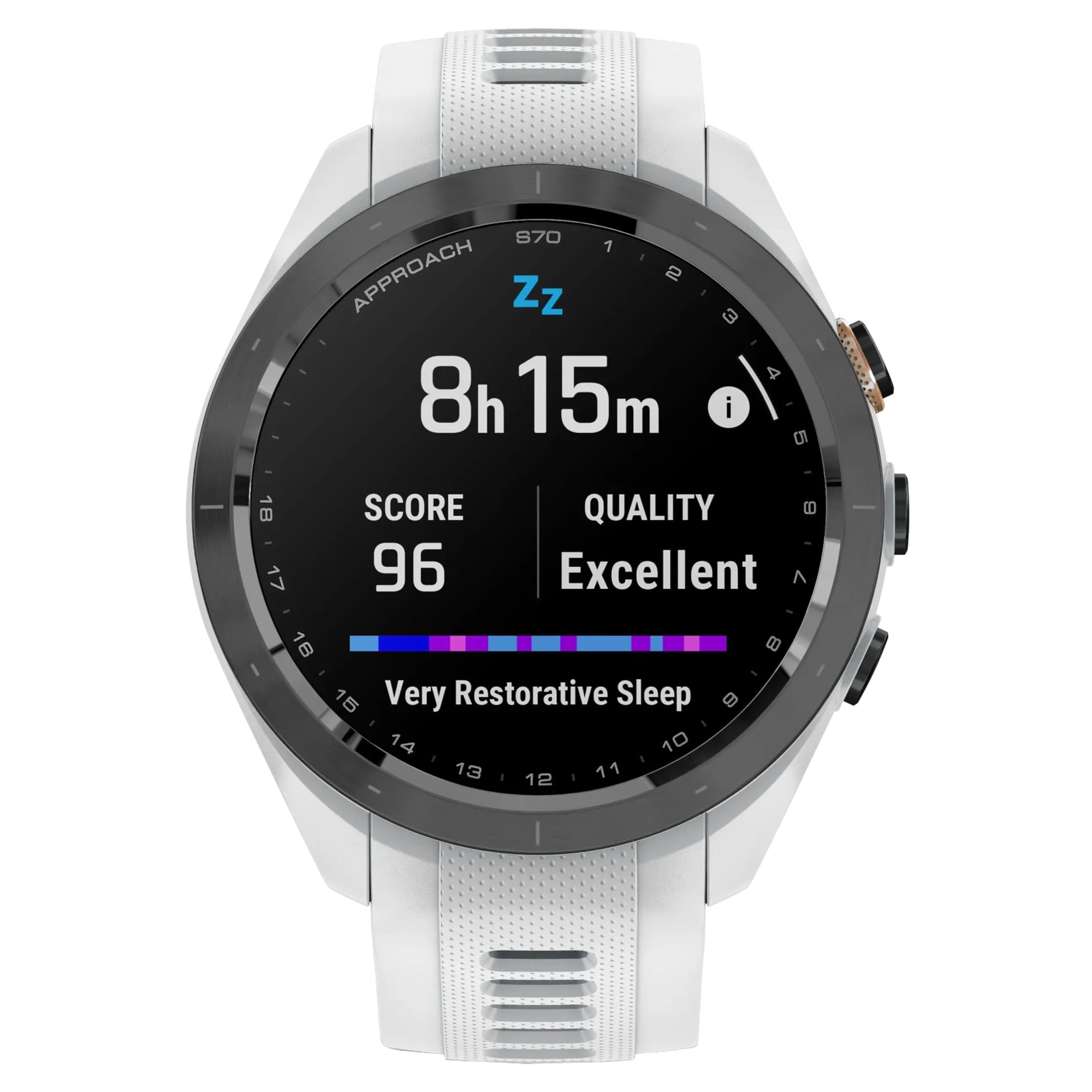 Спортивные часы Garmin Approach S70, 42 мм, White (Белый)