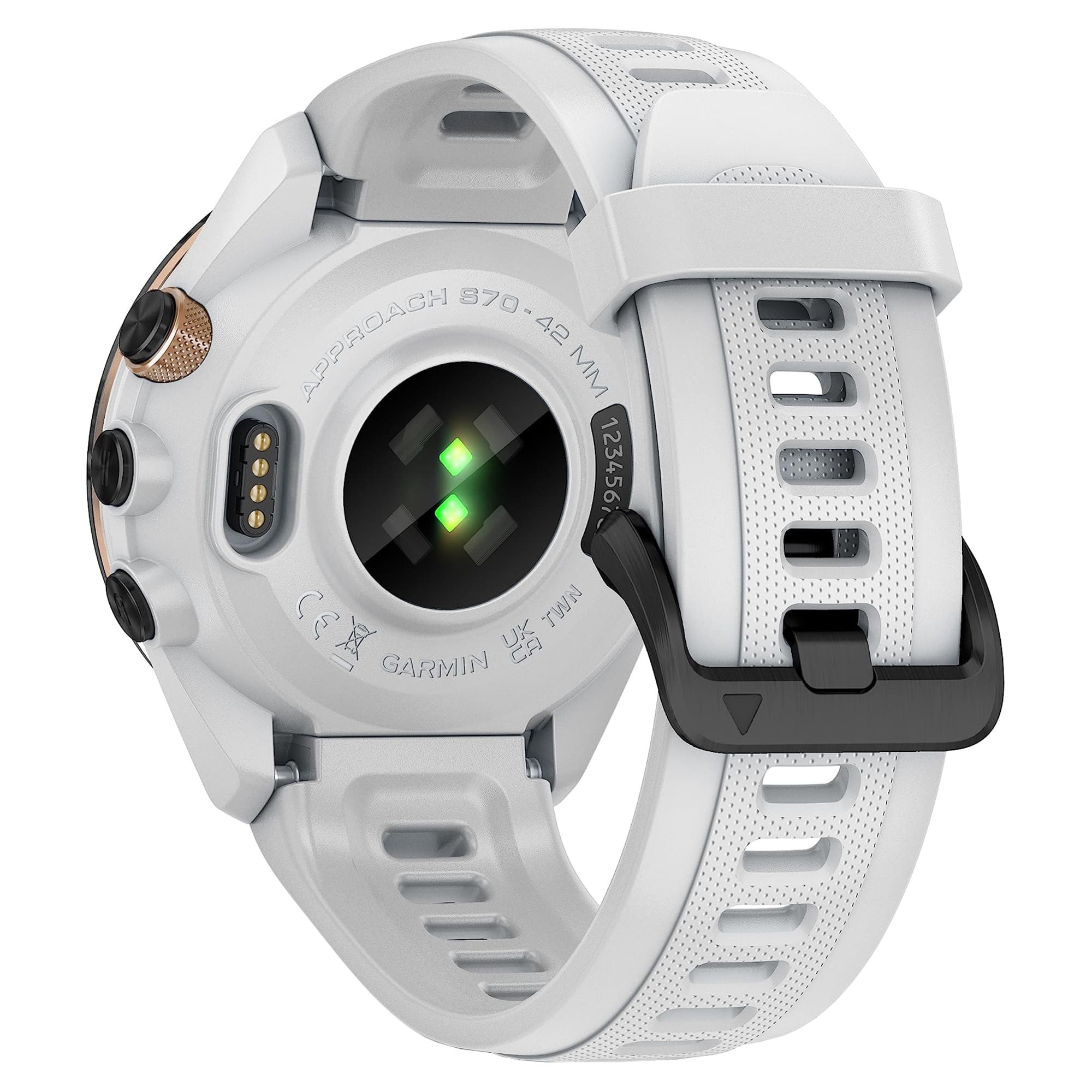 Спортивные часы Garmin Approach S70, 42 мм, White (Белый)
