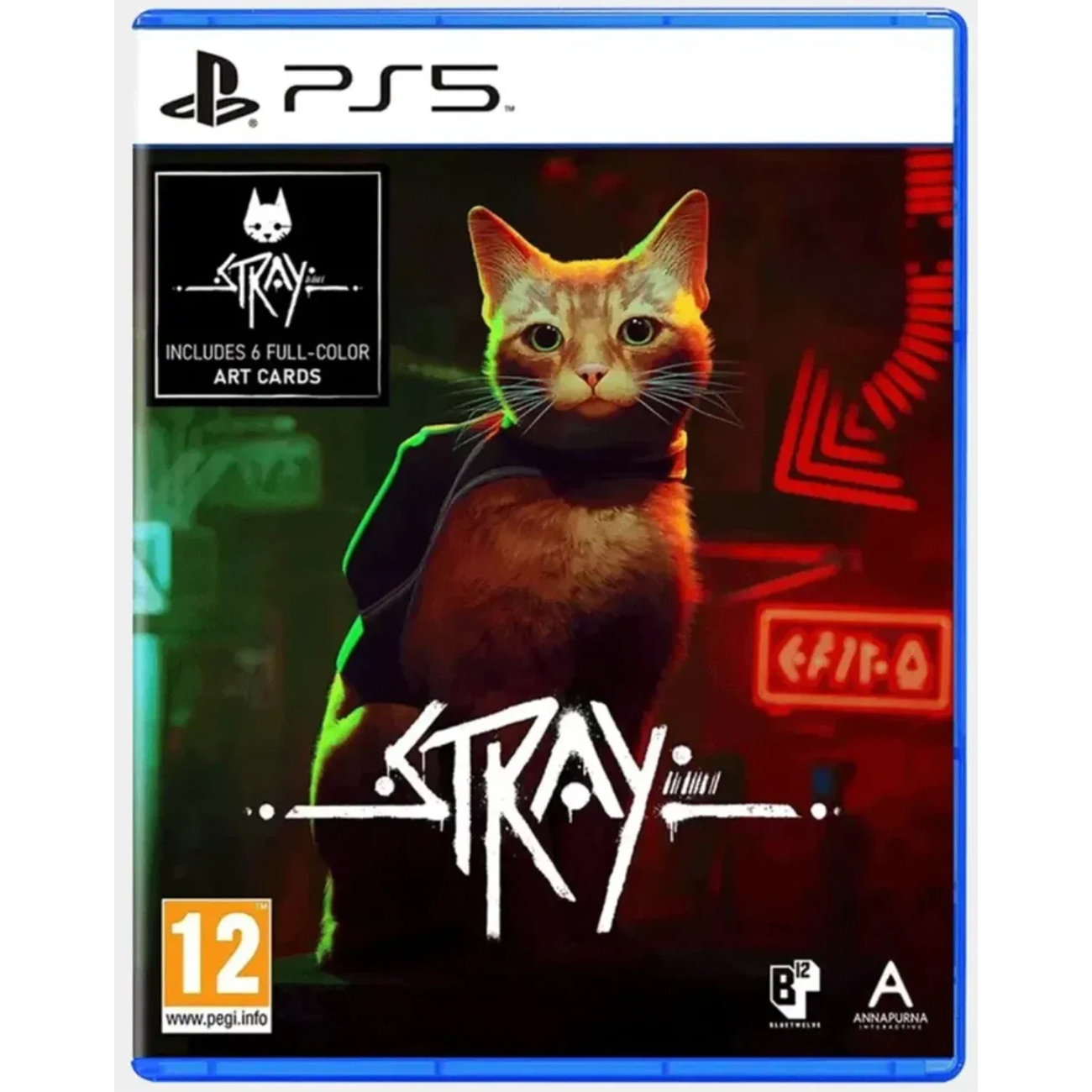 Игра: Stray для PS5 (диск, русские субтитры)