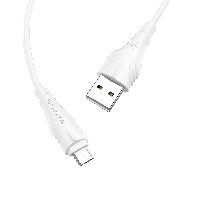 Кабель USB-A — microUSB, 3 м (Borofone)