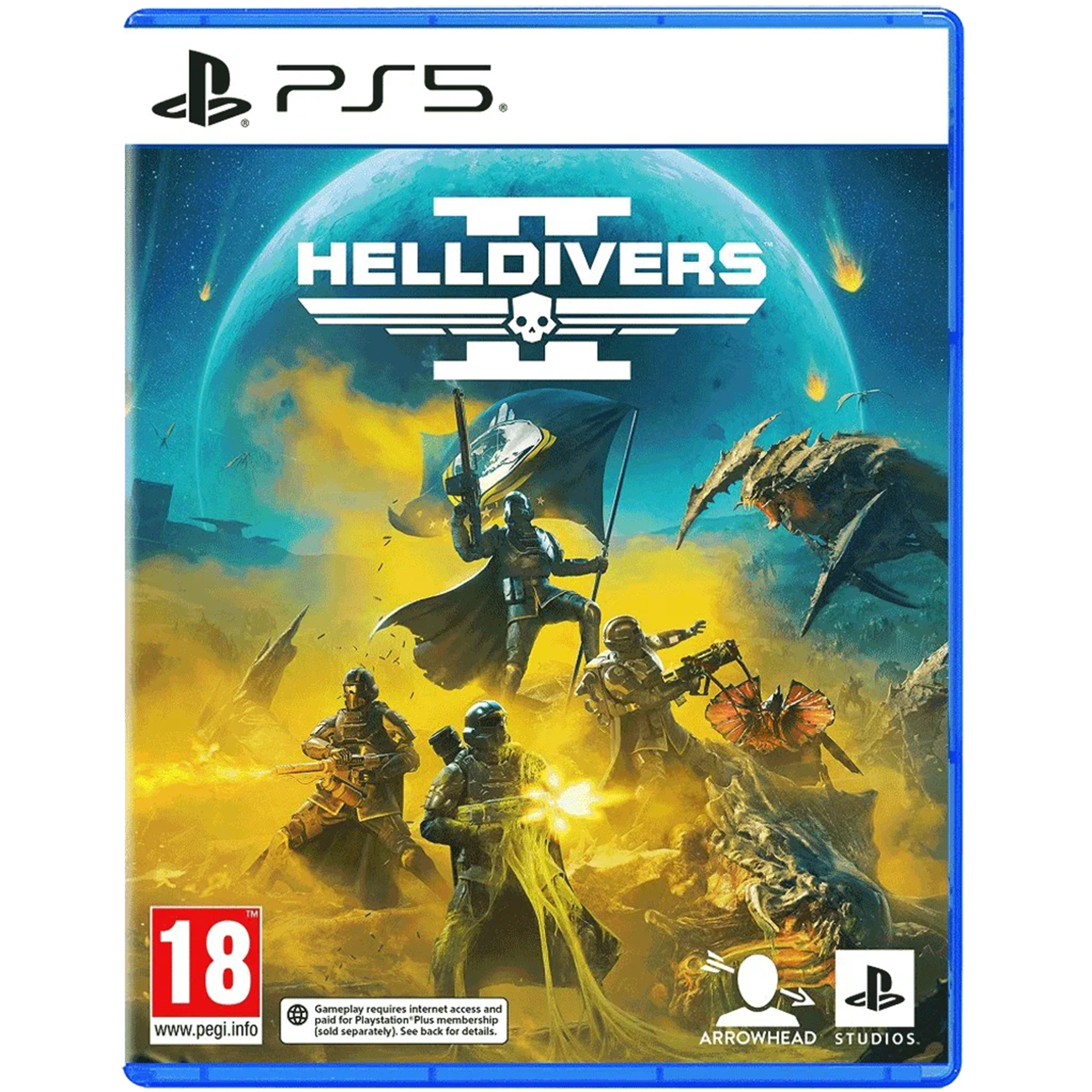 Игра: Helldivers 2 (PS5, Русские субтитры)