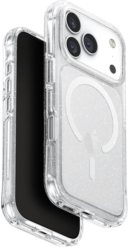 Чехол Uniq LifePro Xtreme Tinsel для Apple iPhone 17 Pro, Lucent (прозрачный), MagSafe