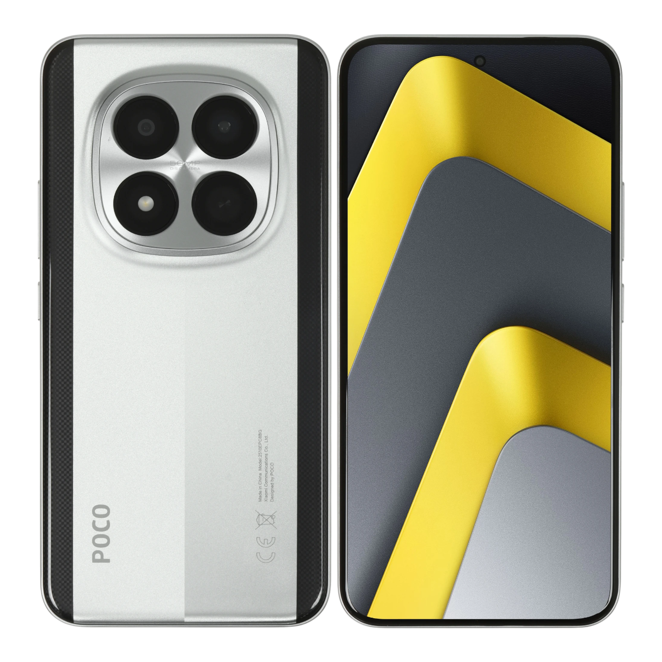 Смартфон Xiaomi POCO M8 Pro 5G, 12/512 ГБ, Silver (серебристый)