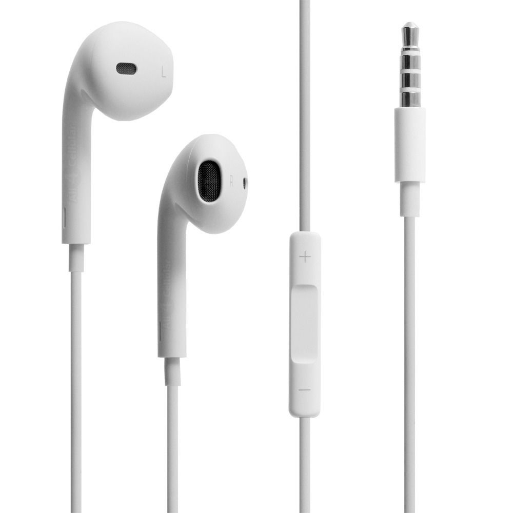 Наушники Apple EarPods с разъёмом 3.5 мм, копия высокого качества