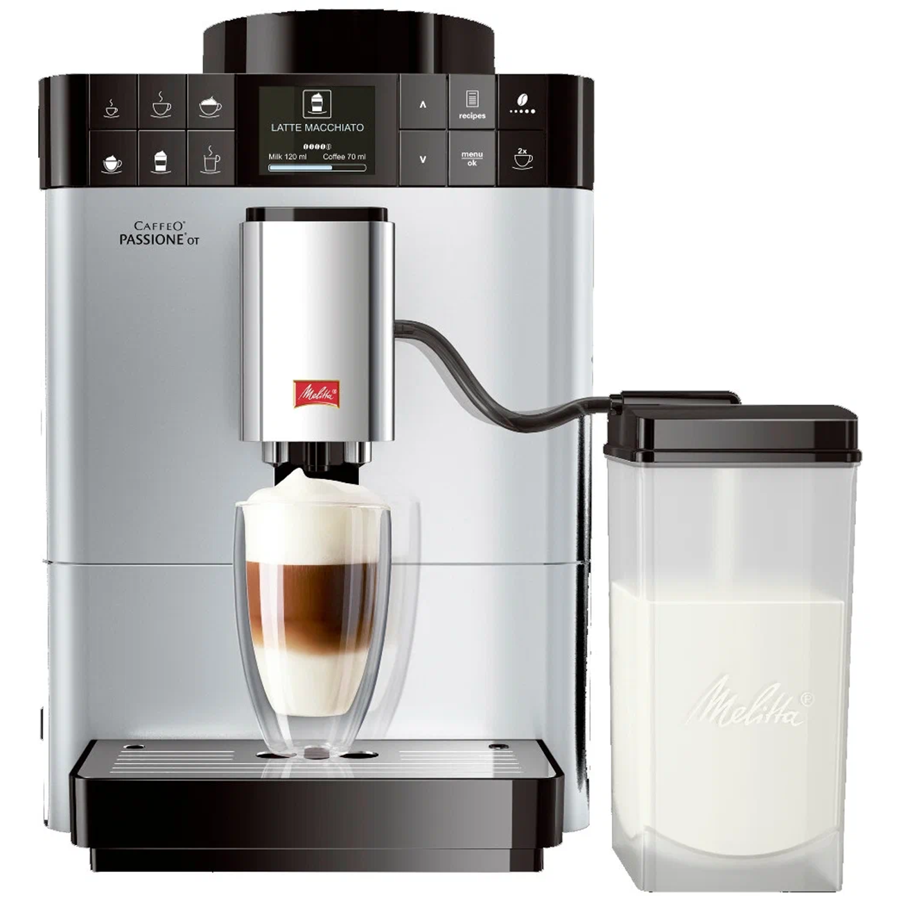 Кофемашина Melitta Caffeo Passione OT 531-101 silver