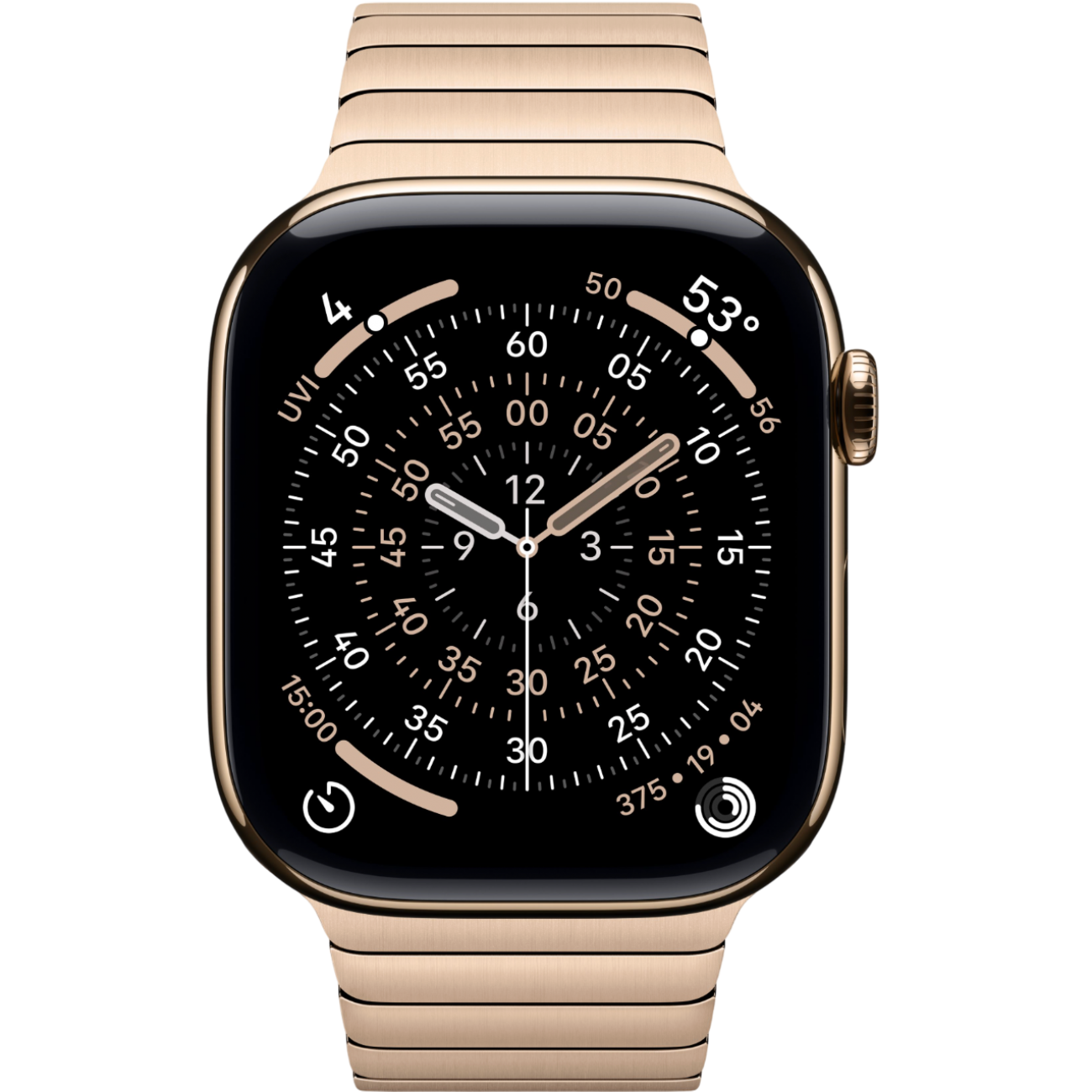 Смарт-часы Apple Watch Series 11, 46 мм, ремешок Titanium Link Bracelet, Золотой / Gold Смарт-часы Apple Watch Series 11, 46 мм, ремешок Titanium Link Bracelet, Золотой / Gold